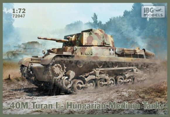 40M Turan I – Hugarian Medium Tank детальное изображение Бронетехника 1/72 Бронетехника