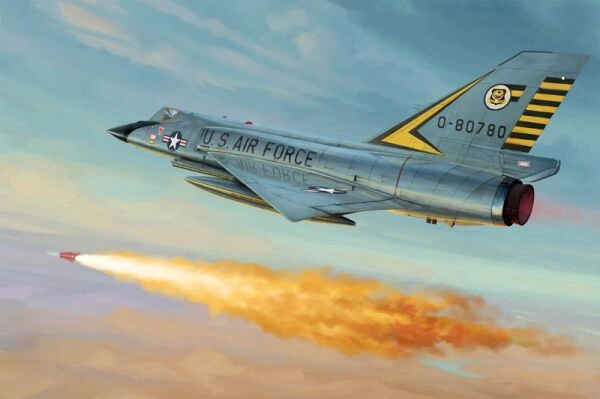 Збірна модель 1/72 Американський винищувач F-106A Delta Dart Trumpeter 01682 детальное изображение Самолеты 1/72 Самолеты