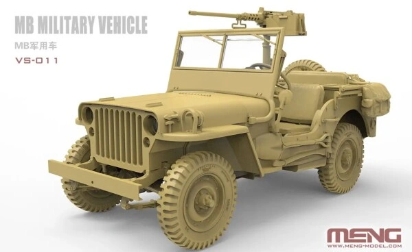 Збірна модель 1/35 Американський автомобіль підвищеної прохідності Willys MB Meng VS-011 детальное изображение Автомобили 1/35 Автомобили