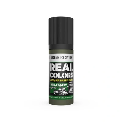 Alcohol-based acrylic paint Green FS 34102 AK-interactive RC905 детальное изображение Real Colors Краски