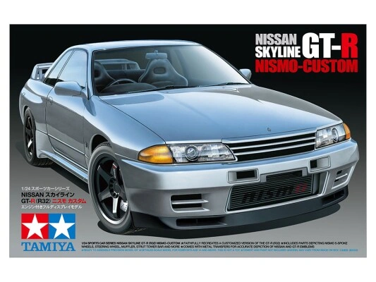 Збірна модель 1/24 Автомобіль Nissan Skyline GTR R32 Nismo-Custom Tamiya 24341 детальное изображение Автомобили 1/24 Автомобили