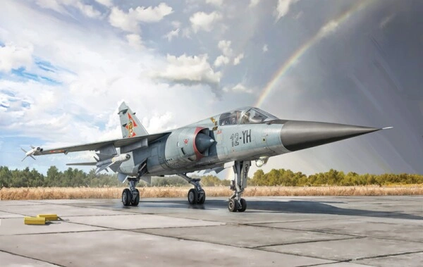 Збірна модель 1/48 Літак Mirage F1 C/CR Italeri 2839 детальное изображение Самолеты 1/48 Самолеты