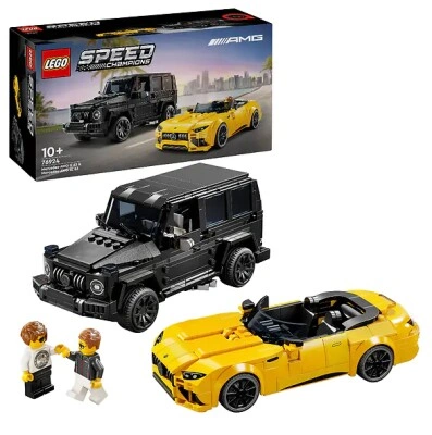 Конструктор LEGO Speed Champions Mercedes-AMG G 63 та Mercedes-AMG SL 63 76924 детальное изображение Speed Champions Lego