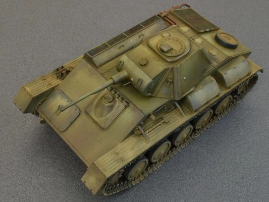 Soviet tank T-70M детальное изображение Бронетехника 1/35 Бронетехника