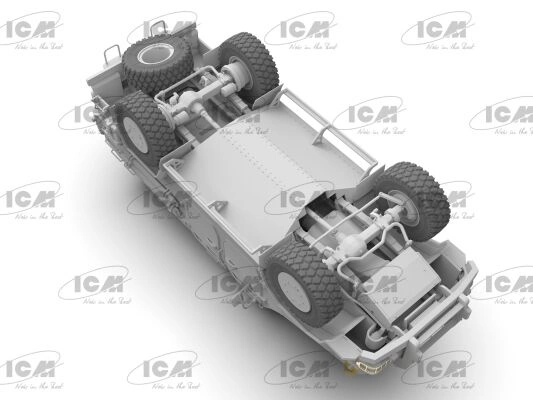 Збірна модель 1/35 «Козак-001» Український бронеавтомобіль Національної гвардії України ICM 35015 детальное изображение Бронетехника 1/35 Бронетехника