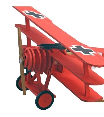 JUNIOR COLLECTION: FOKKER DR.I PLANE – RED BARON детальное изображение Для детей Модели из дерева