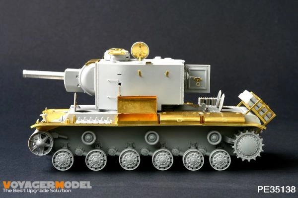 Photo Etched set for 1/35 pzkpfw KV-2 754 R  (For TRUMPETER 00367)  детальное изображение Фототравление Афтермаркет