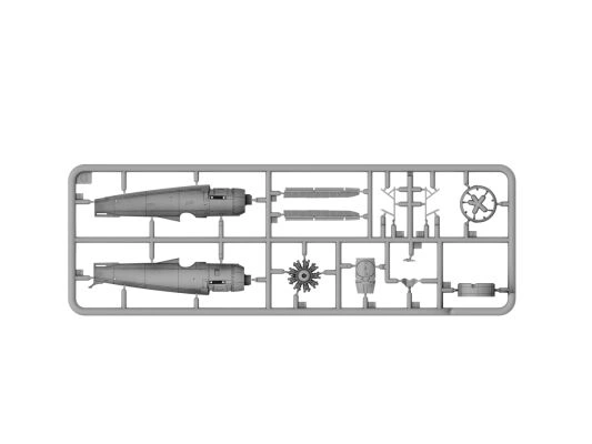 Сборная модель истребителя PZL P.11b на вооружении Румынии детальное изображение Самолеты 1/72 Самолеты