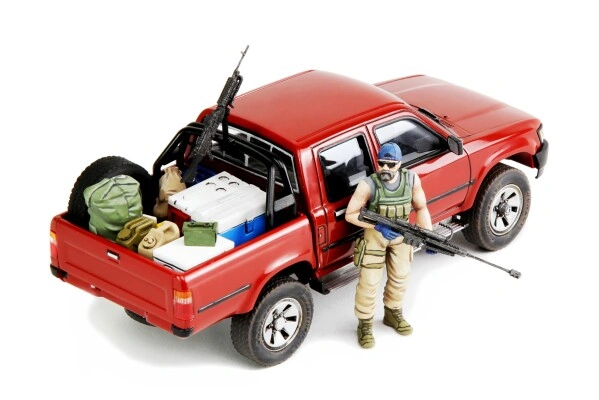Scale model 1/35 Pickup truck with equipment Meng VS-002 детальное изображение Автомобили 1/35 Автомобили