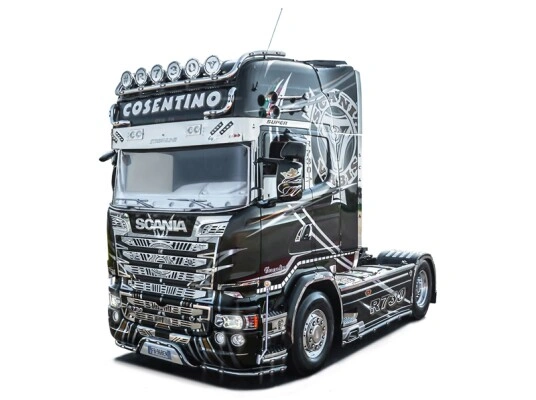 Збірна модель 1/24 вантажний автомобіль / тягач Scania R730 Streamline Italeri 3952 детальное изображение Грузовики / прицепы Гражданская техника