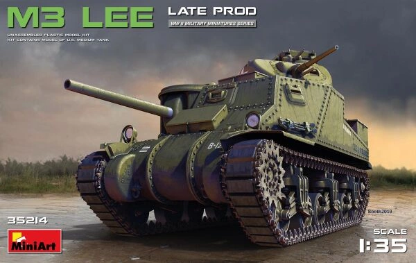 M3 LEE Пізнього виробництва детальное изображение Бронетехника 1/35 Бронетехника