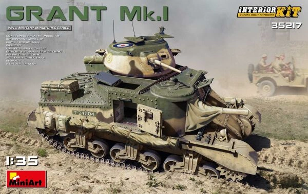 ГРАНТ Мк.I Набір з інтер'єром детальное изображение Бронетехника 1/35 Бронетехника