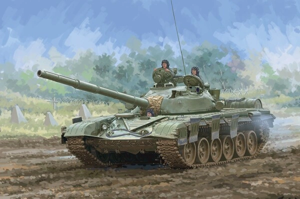 Збірна модель 1/35 Танк Т-72М Trumpeter 09603 детальное изображение Бронетехника 1/35 Бронетехника
