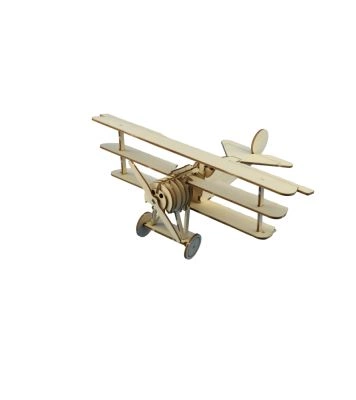 JUNIOR COLLECTION: FOKKER DR.I PLANE – RED BARON детальное изображение Для детей Модели из дерева