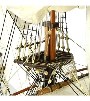 Дерев'яна модель корабля HMS Endeavour у масштабі 1:65 детальное изображение Корабли Модели из дерева