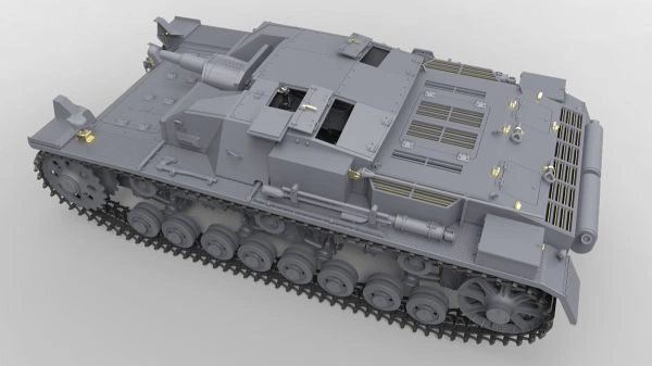 Scale model 1/35 self-propelled gun Stug.III 0-Series Miniart 35210 детальное изображение Бронетехника 1/35 Бронетехника
