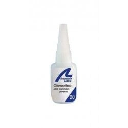 INSTANT ADHESIVE FOR LITTLE POROUS MATERIALS 20 gr детальное изображение Клей Модельная химия