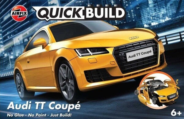 Сборная модель конструктор суперкар Ауди TT Coupe QUICKBUILD Аирфикс J6034 детальное изображение Автомобили Конструкторы