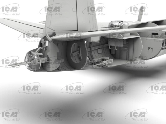 Збірна модель 1/48 Американський бомбардувальник B-26B Marauder ICM 48320 детальное изображение Самолеты 1/48 Самолеты