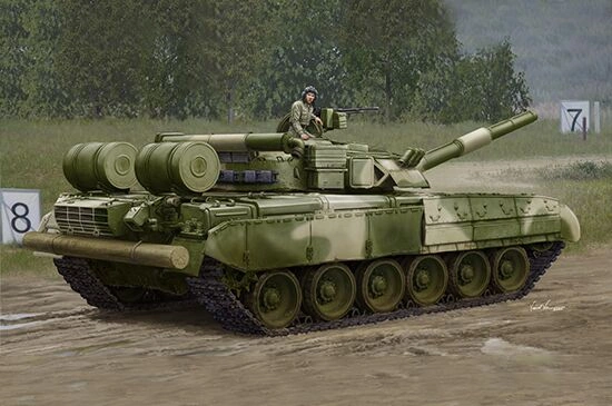 Збірна модель танка T-80UD MBT(early) детальное изображение Бронетехника 1/35 Бронетехника
