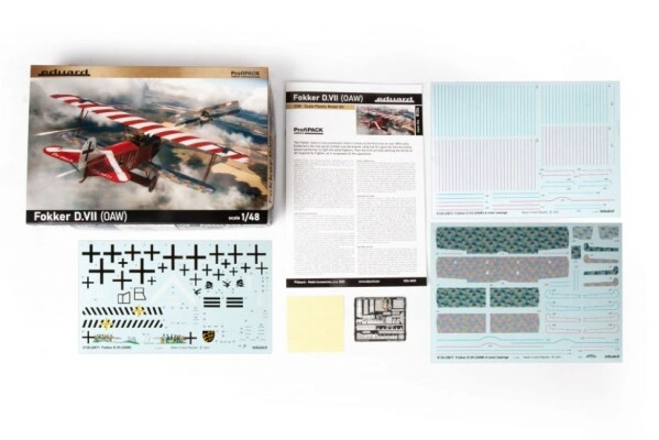 Scale model 1/48 German fighter Fokker D.VII (OAW) Eduard 8136 детальное изображение Самолеты 1/48 Самолеты