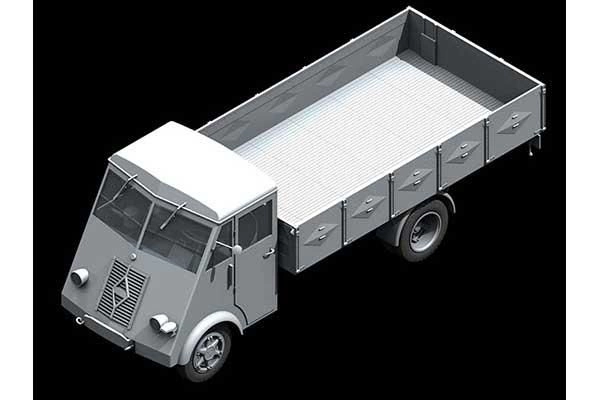 Scale model 1/35 Lastkraftwagen 3.5 t AHN truck with German drivers ICM 35418 детальное изображение Автомобили 1/35 Автомобили