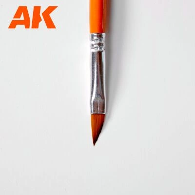 Синтетична кисть трикутної форми детальное изображение Кисти Инструменты