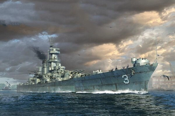 USS Hawaii CB-3 детальное изображение Флот 1/700 Флот