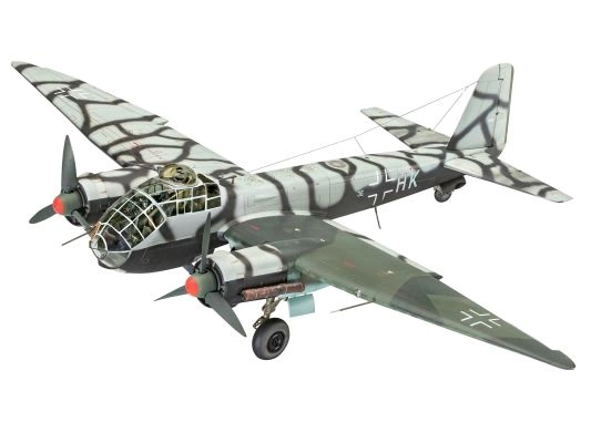 Scale model 1/48 Airplane Junkers Ju188 A-2 &quot;Rächer&quot; Revell 03855 детальное изображение Самолеты 1/48 Самолеты