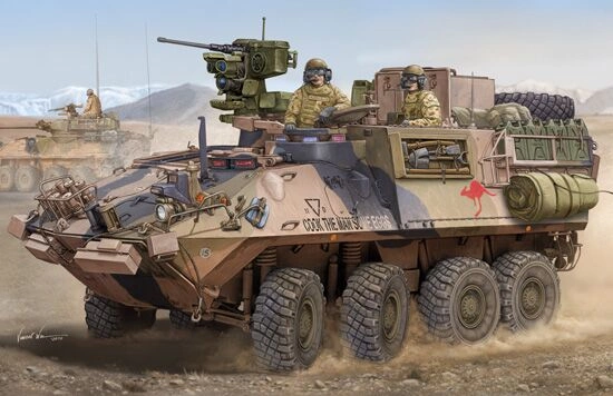 Сборная модель 1/35 Бронеавтомобиль ASLAV-PC Phase 3 Трумпетер 05535 детальное изображение Автомобили 1/35 Автомобили