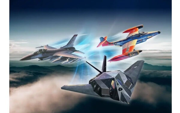 Збірні моделі 1/72 літак US Air Force 75th Anniversary Revell 05670 детальное изображение Самолеты 1/72 Самолеты