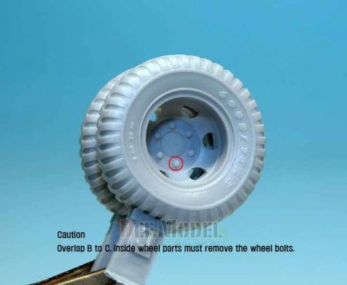 U.S M35 Cargo truck GY sagged wheel set детальное изображение Смоляные колёса Афтермаркет