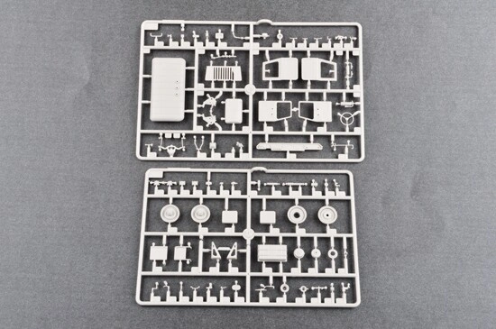 Сборная модель 1/35 Грузовик ГАЗ-66 с зенитной установкой ЗУ-23-2 Трумпетер 01017 детальное изображение Автомобили 1/35 Автомобили