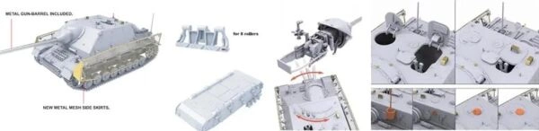 Assembled model 1/35  of a German tank PZ.KPFW.IV/70[A]MID Border Model BT-028 детальное изображение Бронетехника 1/35 Бронетехника