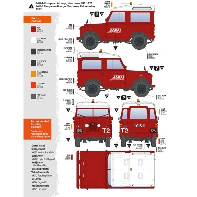 Scale model 1/35 Car Land Rover 88 Series IIA Station wagon AK-interactive AK35013 детальное изображение Автомобили 1/35 Автомобили
