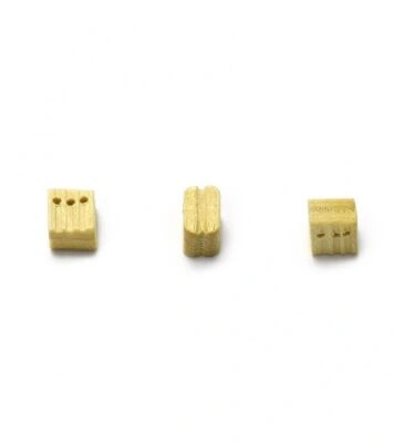 TRIPLE BLOCK -BOXWOOD- 5mm (10u.) - Тройной деревянный блок 5мм детальное изображение Аксессуары для дерева Модели из дерева