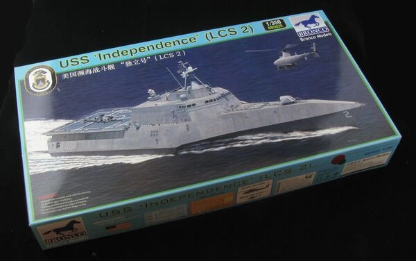 Збірна модель 1/350 Військовий корабель США Independence (LCS-2) Bronco NB5025 детальное изображение Флот 1/350 Флот
