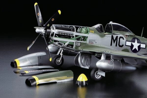 Збірна модель 1/32 Літак P-51D MUSTANG Tamiya 60322 детальное изображение Самолеты 1/32 Самолеты