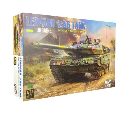 Збірна модель 1/35 Танк Леопард 2А6 Україна Border Model BT-031 детальное изображение Бронетехника 1/35 Бронетехника