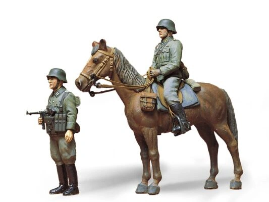 Scale model 1/35 Mounted Infantry amiya 35053 детальное изображение Фигуры 1/35 Фигуры