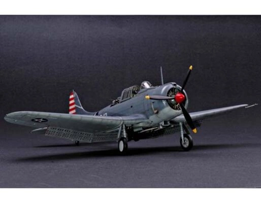 Сборная модель 1/32 Самолет ВМС США SBD-3 &quot;Dauntless&quot; MIDWAY Трумпетер 02244 детальное изображение Самолеты 1/32 Самолеты