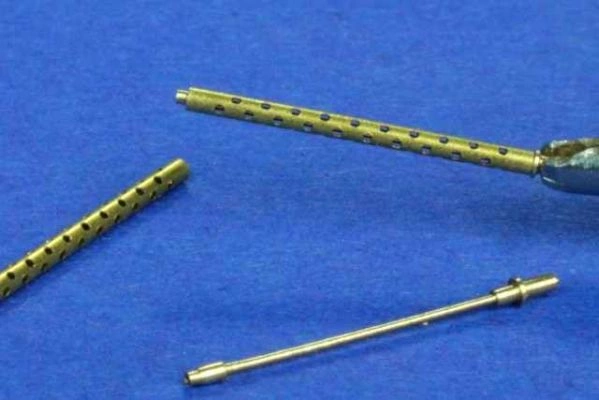 Металевий ствол авіаційного кулемета M2 Browning калібру 0.5 дюйми, в масштабі 1:48 детальное изображение Металлические стволы Афтермаркет