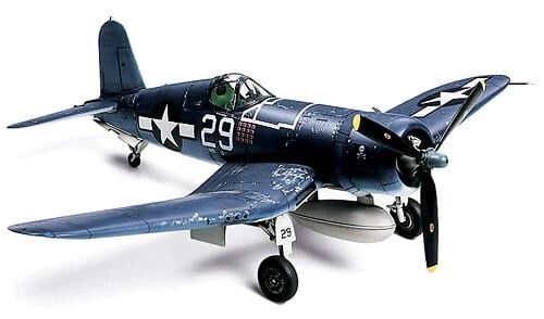 Сборная модель 1/72 Самолет VOUGHT F4U-1A CORSAIR Тамия 60775 детальное изображение Самолеты 1/72 Самолеты
