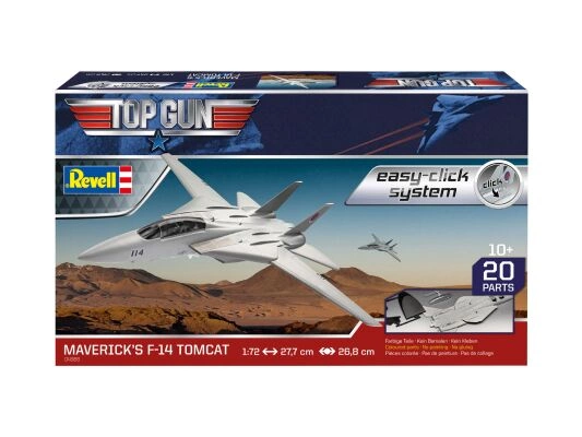 Літак Top Gun Maverick's F-14 Tomcat детальное изображение Самолеты 1/72 Самолеты