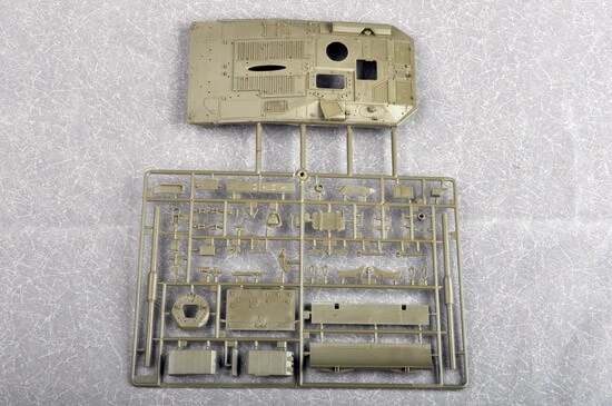 Сборная модель 1/35 Шведский танк Стрв 103C Трумпетер 00310 детальное изображение Бронетехника 1/35 Бронетехника