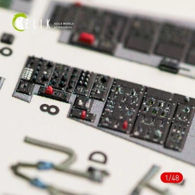 F-16C &quot;Fighting Falcon&quot; 3D interior decal for Kinetic kit 1/48 KELIK K48034 детальное изображение 3D Декали Афтермаркет