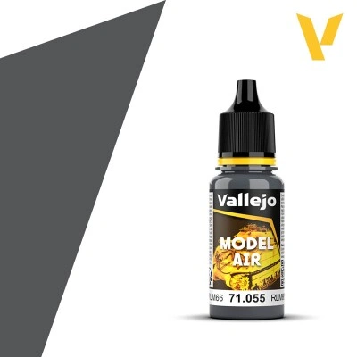 Acrylic paint Black Grey RLM 66 Vallejo Model Air VAL 71055 детальное изображение Model Air Vallejo