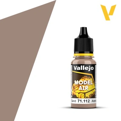 Акриловая краска Песок (Sand) Vallejo Model Air VAL 71112 детальное изображение Model Air Vallejo