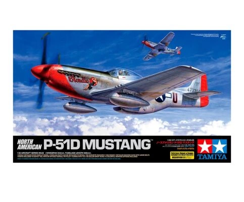 Збірна модель 1/32 Літак P-51D MUSTANG Tamiya 60322 детальное изображение Самолеты 1/32 Самолеты