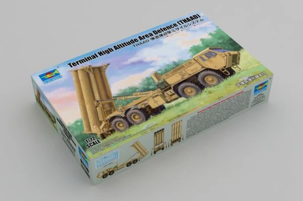 Сборная модель 1/72 Противоракетный комплекс (THAAD) Трумпетер 07176 детальное изображение Зенитно ракетный комплекс Военная техника